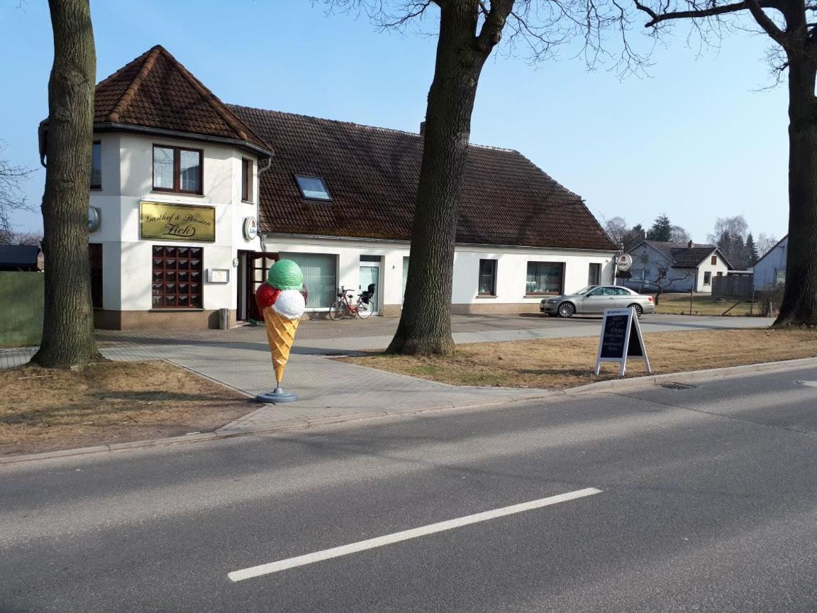 Gasthof Und Pension Zick Eggesin Bagian luar foto